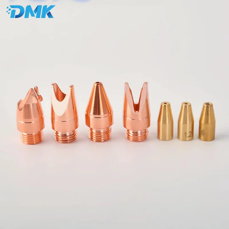 QILIN Original Laser Handheld Welding Nozzle Kit Copper Wire Feeding Weld Nozzles/Scale Tube/Fixture Accessories Box-packed