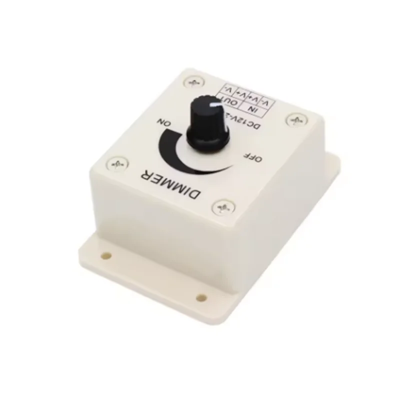 8A Botão de cor única Dimmer 12V 24V LED Interruptor de dimmer de parede rotativa LED popular em reguladores de controlador LED