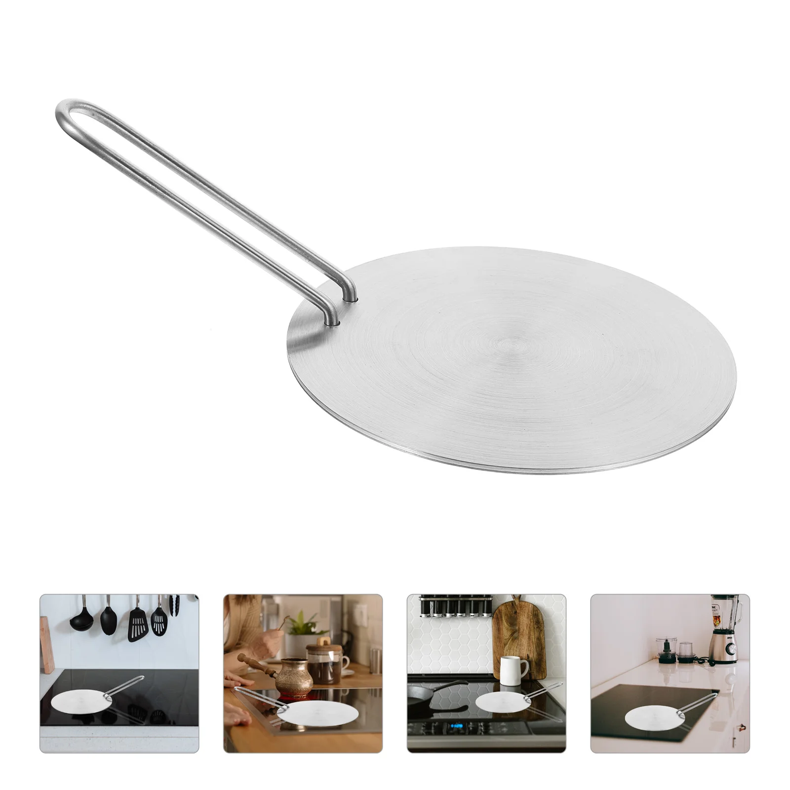 

Warming Induction Cooker Heat Conduction Plate Diffusers Cooktop Adapter Detachable