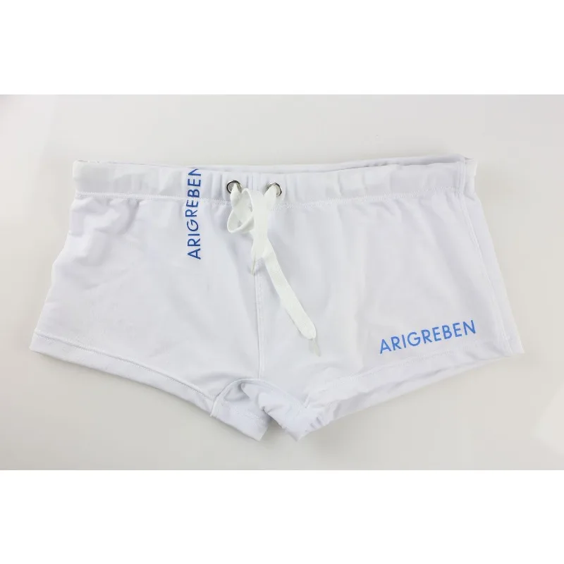 Men's swimming + tether men's swimming trunks, boxer fashion hot spring swimming trunks, summer air-dried men's boxers