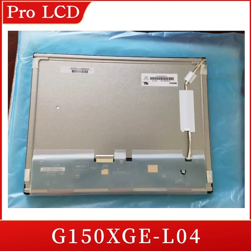G150XGE-L04 brand new original 15 inch LCD display screen, can be equipped with HDMI driver board