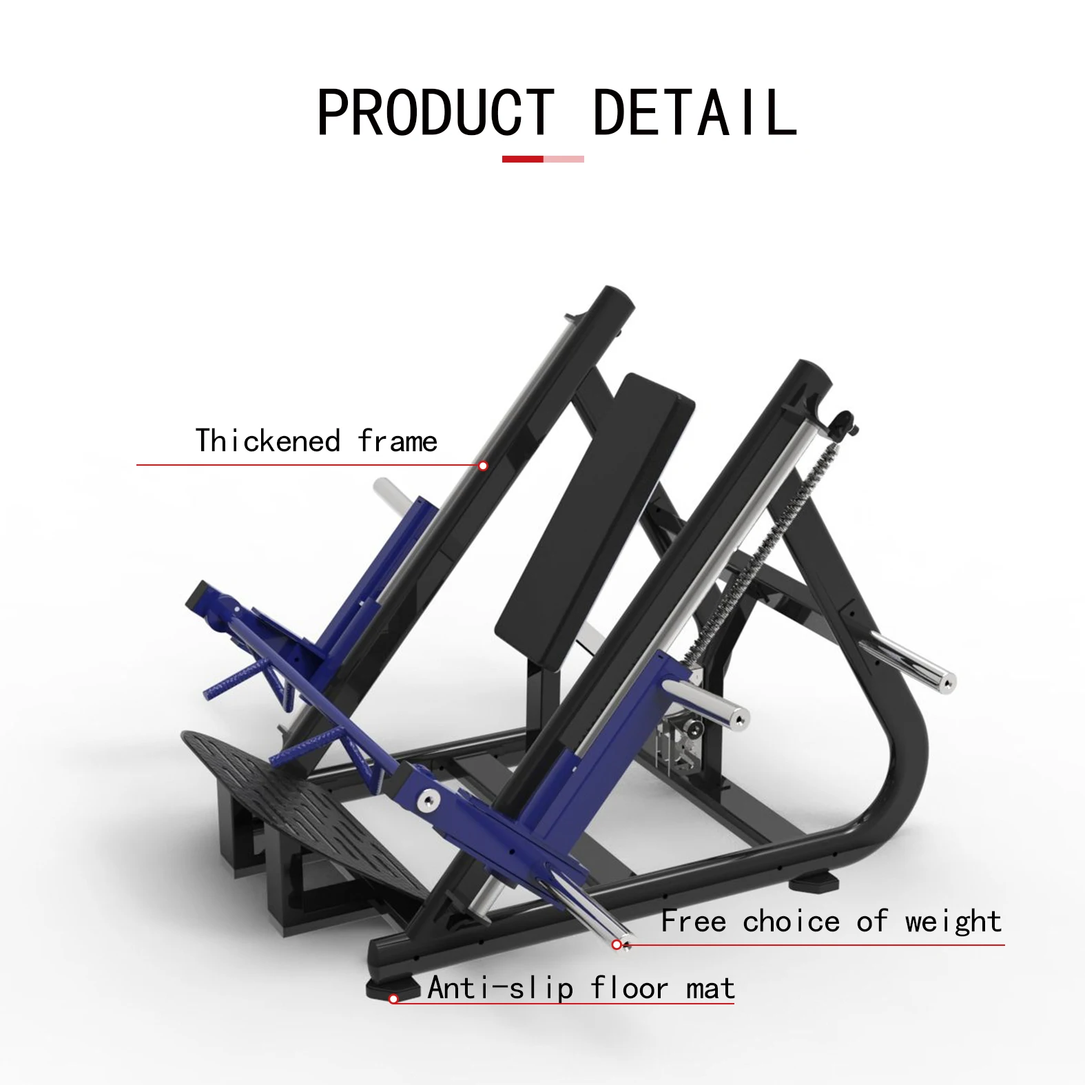 Equipo de gimnasio comercial, nueva máquina de remo con tirador de espalda propenso, función de seguridad, máquina de fuerza para ejercicio de espalda