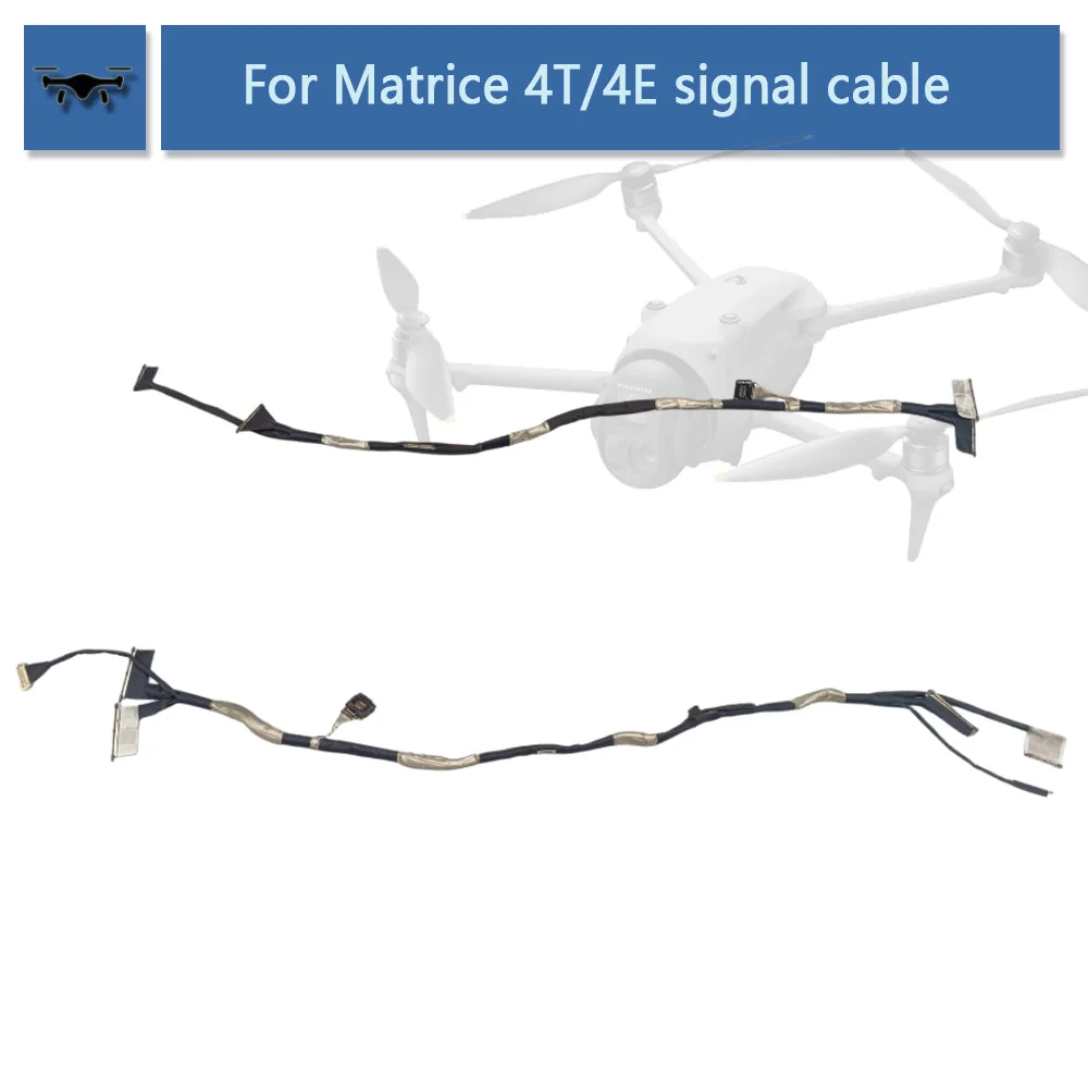New Matrice 4T Gimbal Signal Cable for DJI Matrice 4E Camera Coaxial Line Video Signal Transmission Wire Replacement  Parts