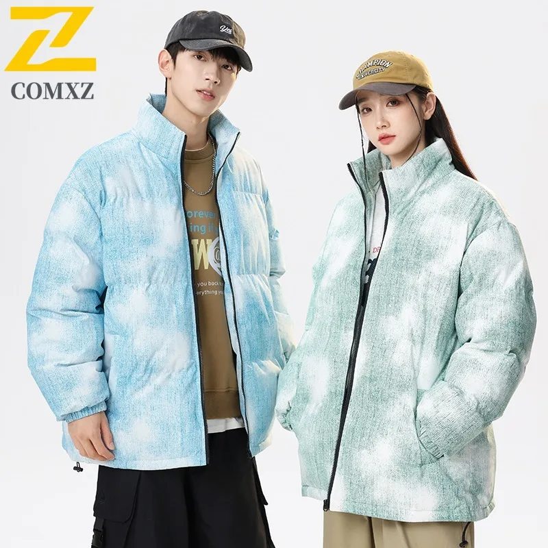 

COMXZ High Quality Winter Jacket Windproof Cold Proof Ski Fashion Classic Padded Jacket Travel Comfortable Men Quilted Jacket