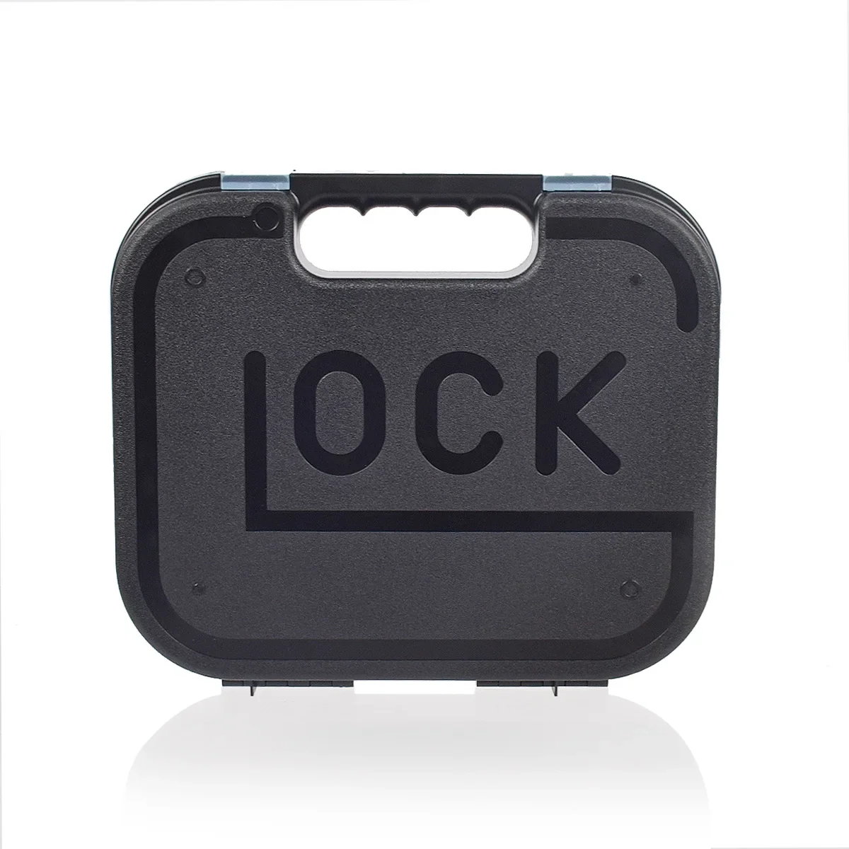 Waterproof ABS Padded Handgun Pistol Case  Portable Plastic Suitcase For Glock Storage  Multifunctional Durable Box