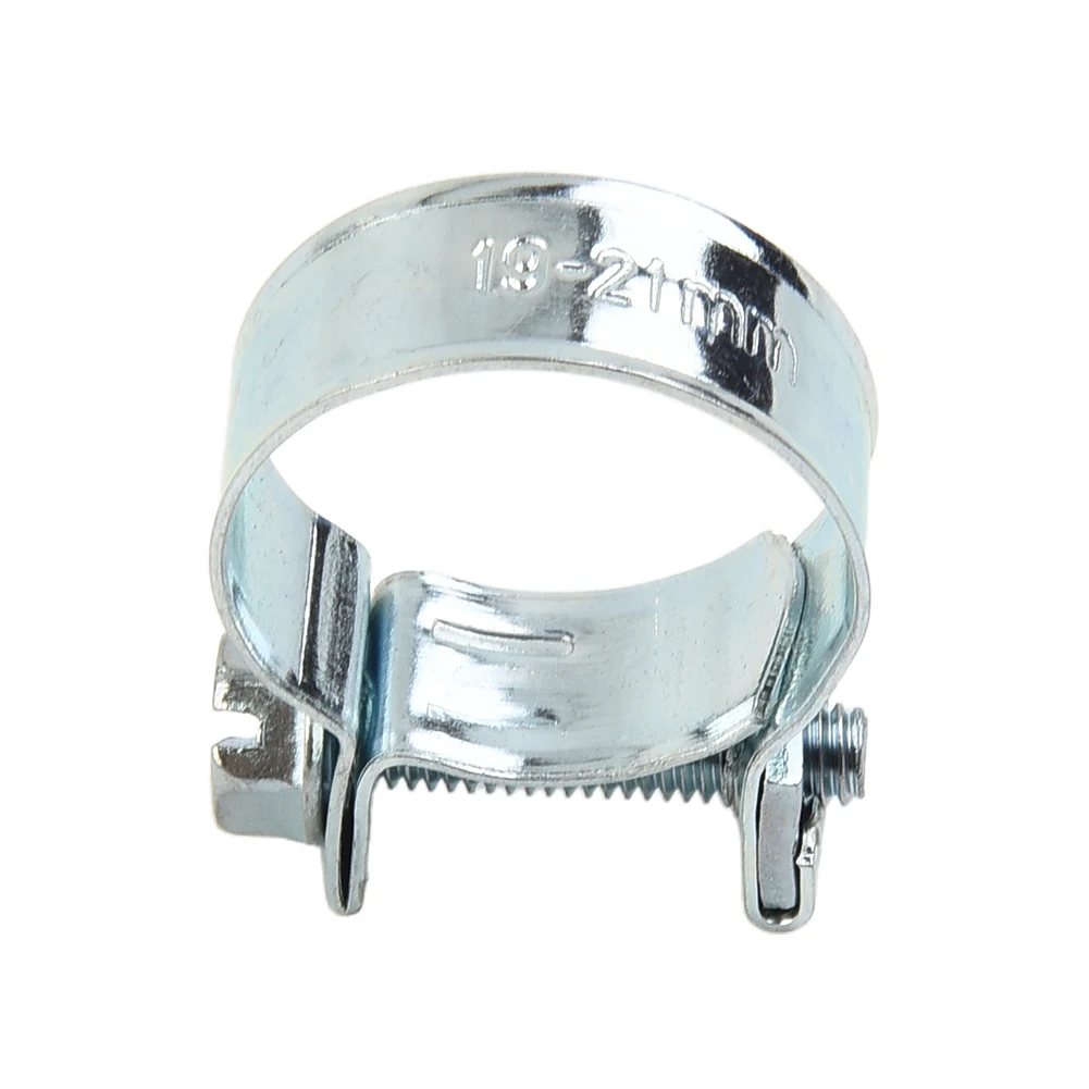 Set of 10 Mini Hose Clips Nut and Bolt Fuel Line Clamps with Smooth Interior Finish Designed to Seal Low Pressure Hoses