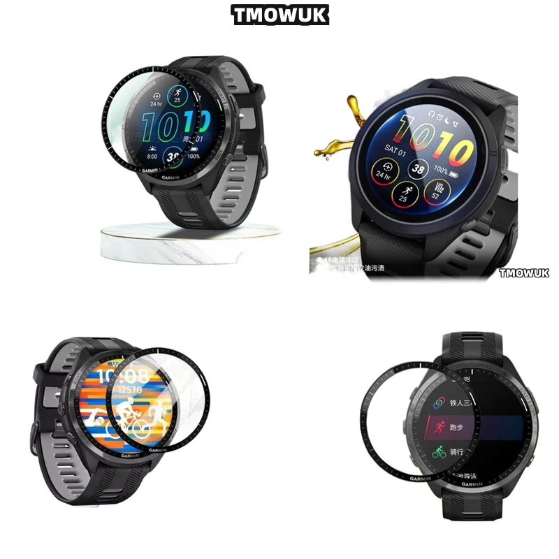 

For Garmin Forerunner 158 165 245 255 255s 265 265s 3D Flexible Screen Film Full Cover Anti - Scratch
