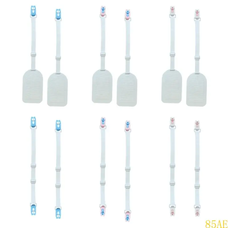 

85AE 2Pcs Adjustable Bed Sheet Holder Straps for Most Bed Sizes and Easy Setsup