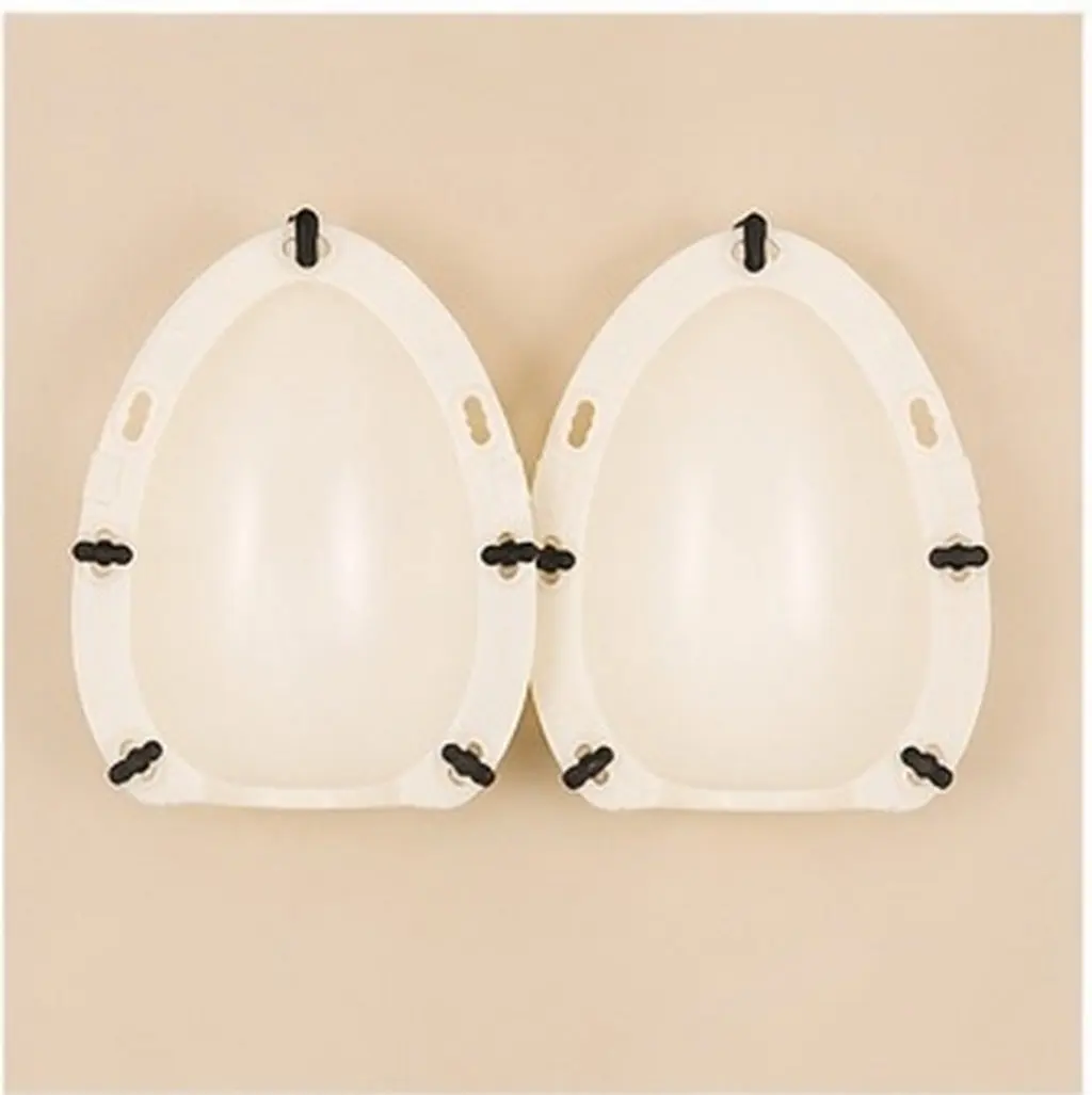 Giant 20Cm 3D Easter Egg Mold Hollow Chocolate Shell Mold Breakable Smash Prize Egg Maker for Party Favors DIY Crafts Resin Wax