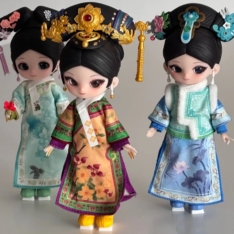 Simontoys Zhen Huan 2.0 Empresses In The Palace 1/12 Jointed Bjd Doll Blind Box Mystery Box Trendy Figure Ornament Birthday Gift view 3