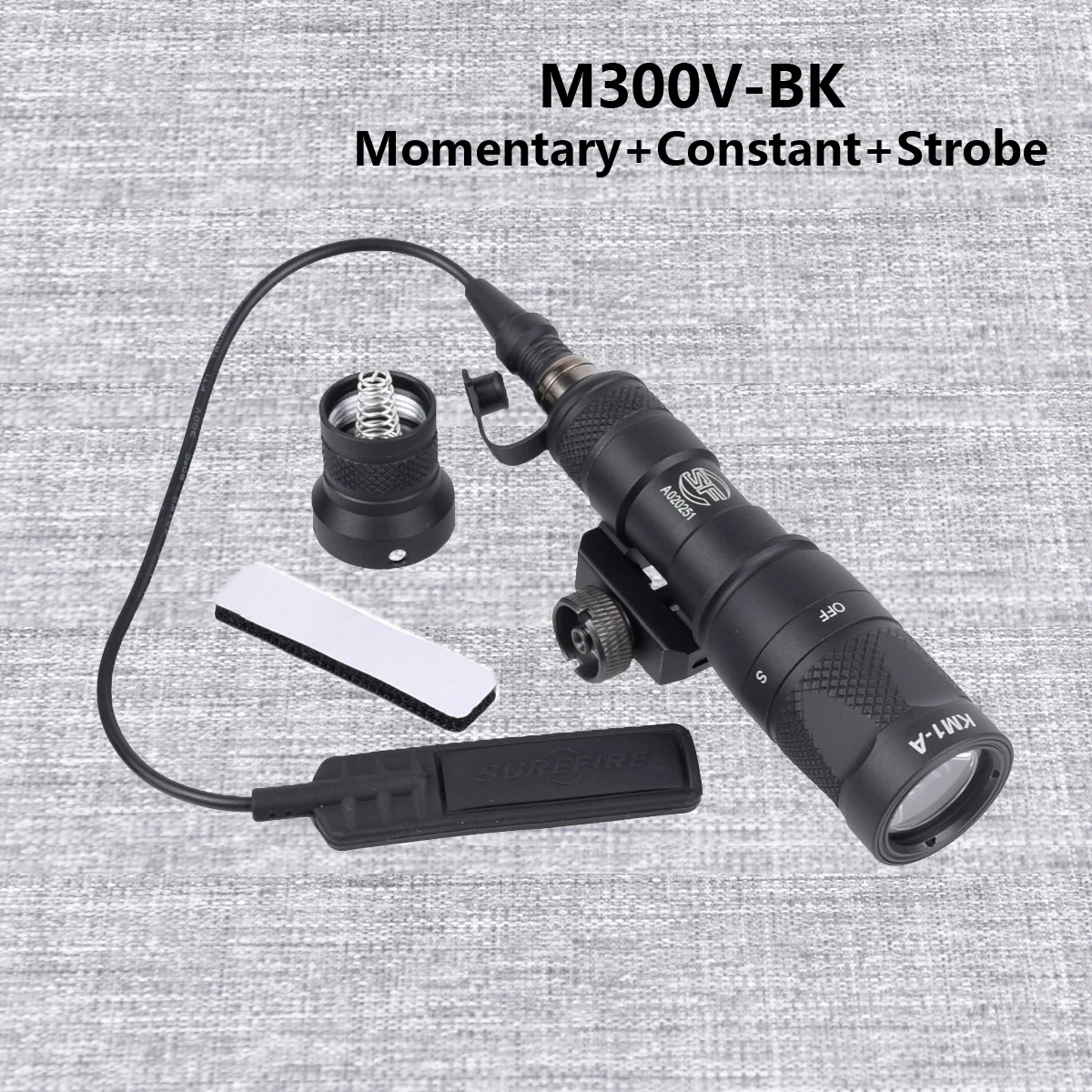 Linterna táctica SureFire M300 LED infrarroja montura rail - imagen 3