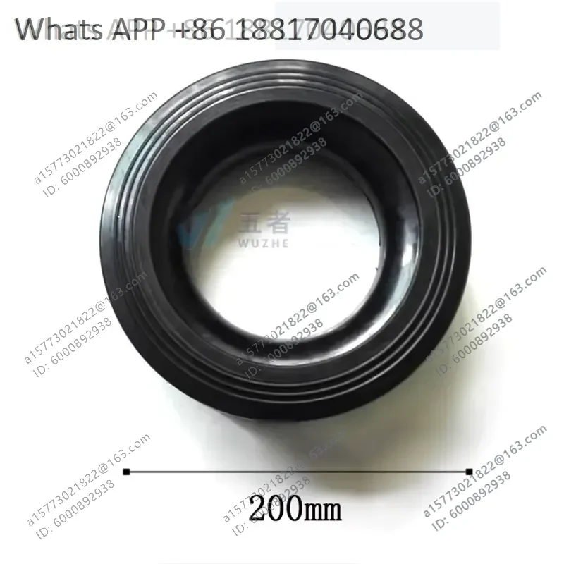 1PC for Sanitation Truck Accessories Sweeper Walking Wheel Wheel Assembly Solid Tire Accessories