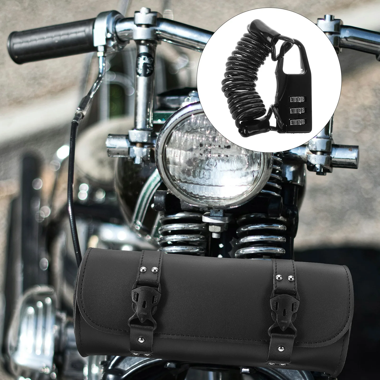 

Heavy Duty Motorcycle Security Lock Tamper Proof Scooter Safety Lock Fixed For Bike Motorcycles Accessories