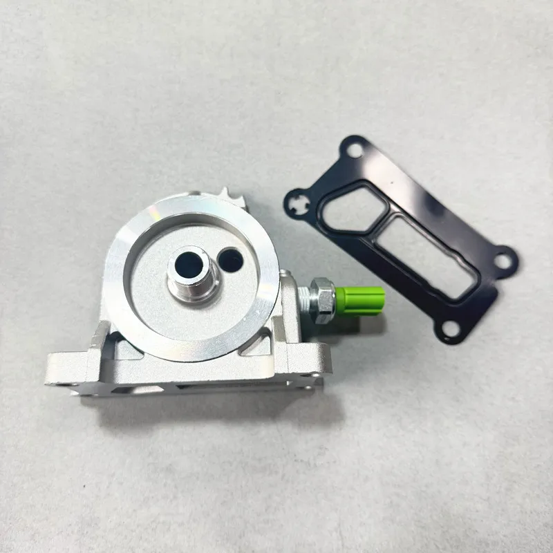 Brand New Oil Filter Seat with Oil Sensor Plug and Gasket Set For Mazda 3 5 CX-7 L31114311A