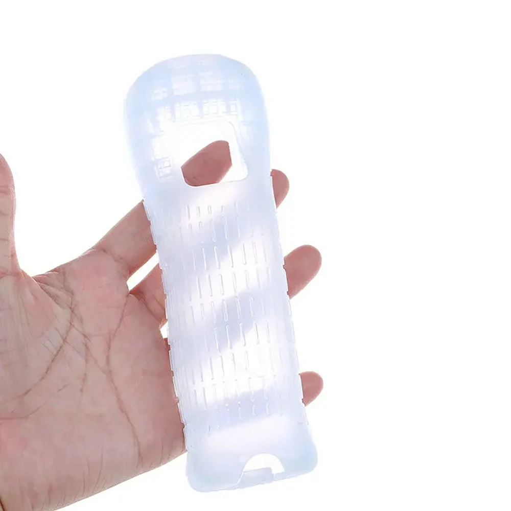 for Wii Game Controller Case Soft Silicone Cover Right Handle Skin Protective Sleeve for Nintendo Wii Remote Controller Cover