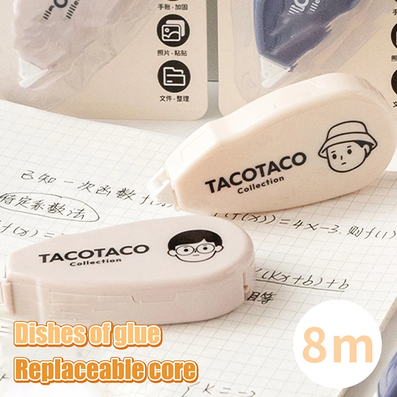 Double-Sided Adhesive Dots Glue Tape - Ideal for Scrapbooking, Collage, Journaling & Crafts (School Stationery Supplies)