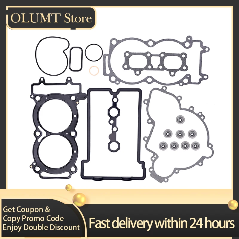 

Road Passion Motorcycle Engine Parts Cylinder Cover Gasket Kit For Polaris ATV ACE RZR XP 4 900 1000 RZR900 RZR1000 EFI EPS INTL