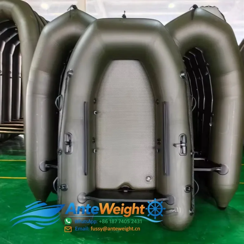 Carp Fishing Inflatable Boat Rush Wave Surf Boat Pvc Boat With Rod Holders