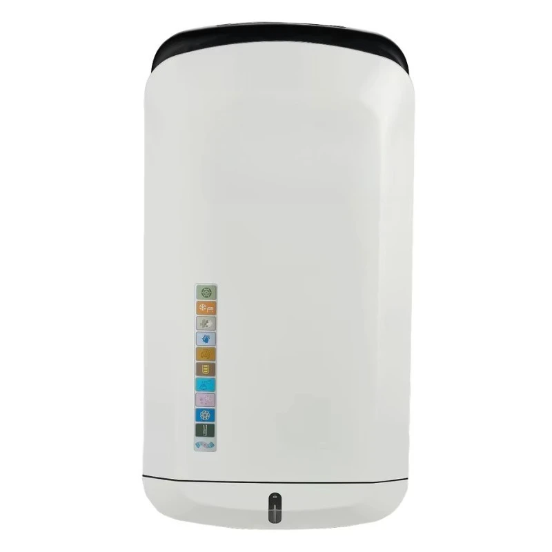 High-Speed Double-Sided Jet Hand Dryer Wall-Mounted Floor-Standing Electric Eco-friendly Sensor 1800W 1 Year Household
