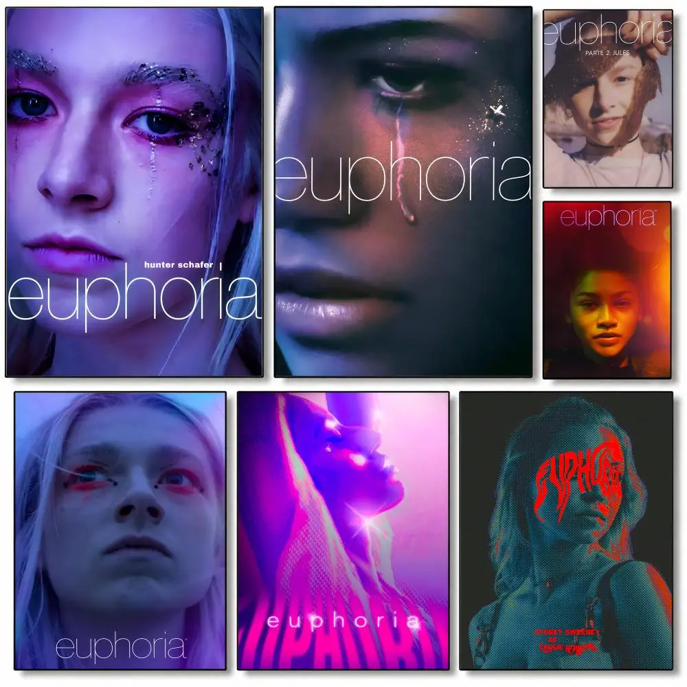 Affiche Euphoria, art mural de haute qualité, pour la maison, la chambre à coucher, le salon, le couloir, cadeau parfait