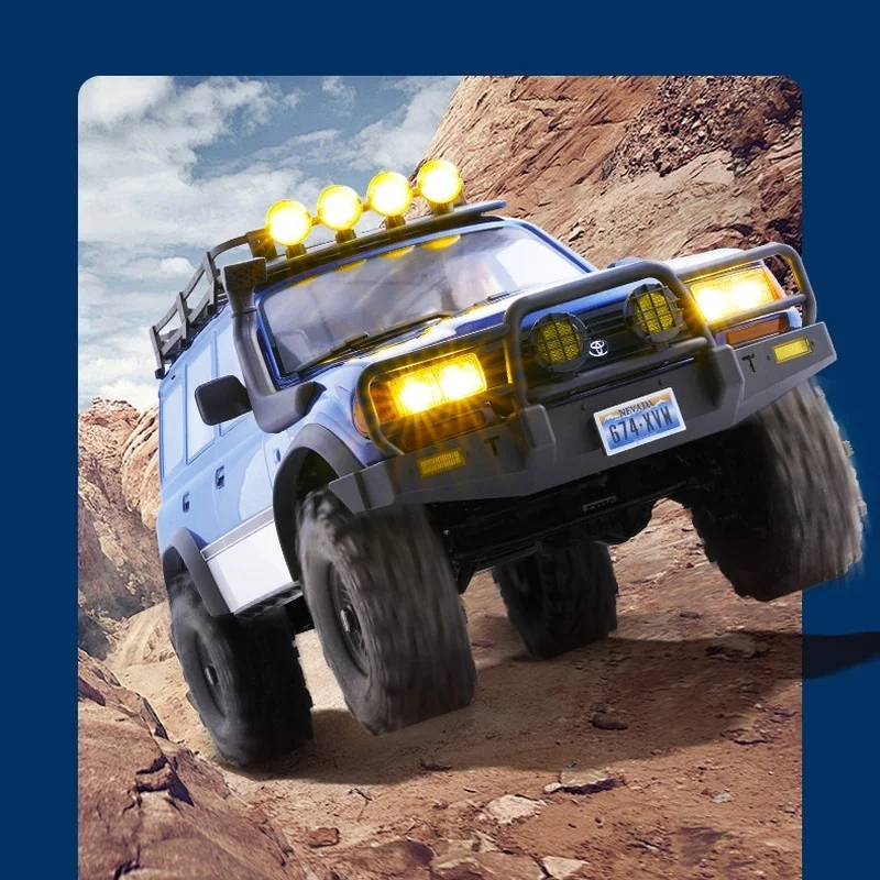 FMS LC80 pro V2 Licensed Simulated Cross-Country RC Off-Road Vehicle Remote Control Climbing Toy with High And Low Speeds