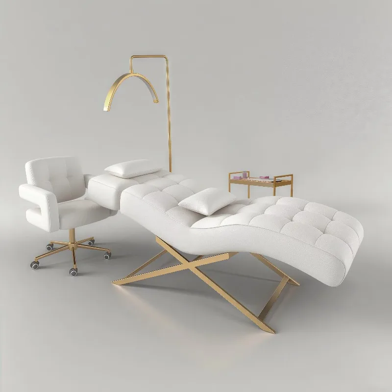 

Комбинированное кресло-кровать JC для косметологических процедур и массажа, современное, из ПВХ, с возможностью индивидуальной настройки, оптовая продажа, в кожаной упаковке