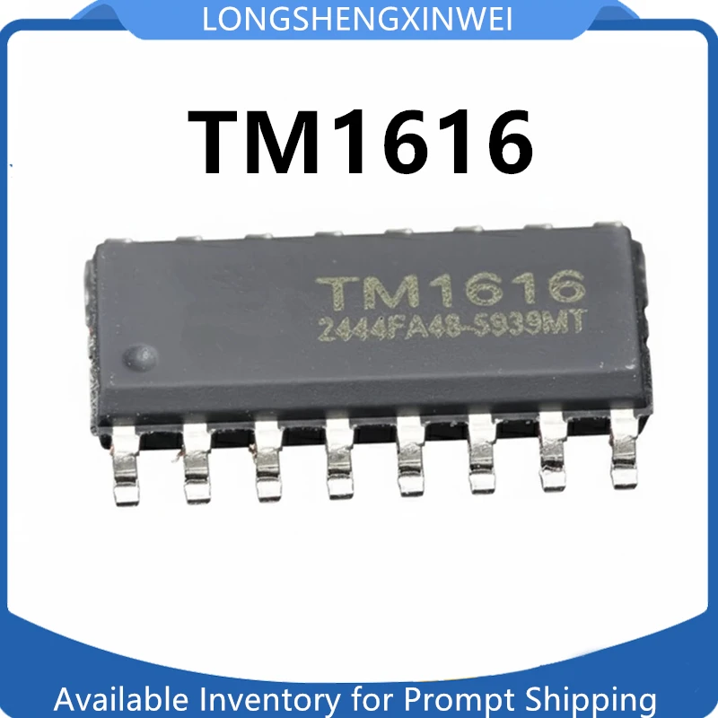1PCS New Original TM1616 SMT SOP-16 LED Digital Tube Driver Control Chip IC in Stock