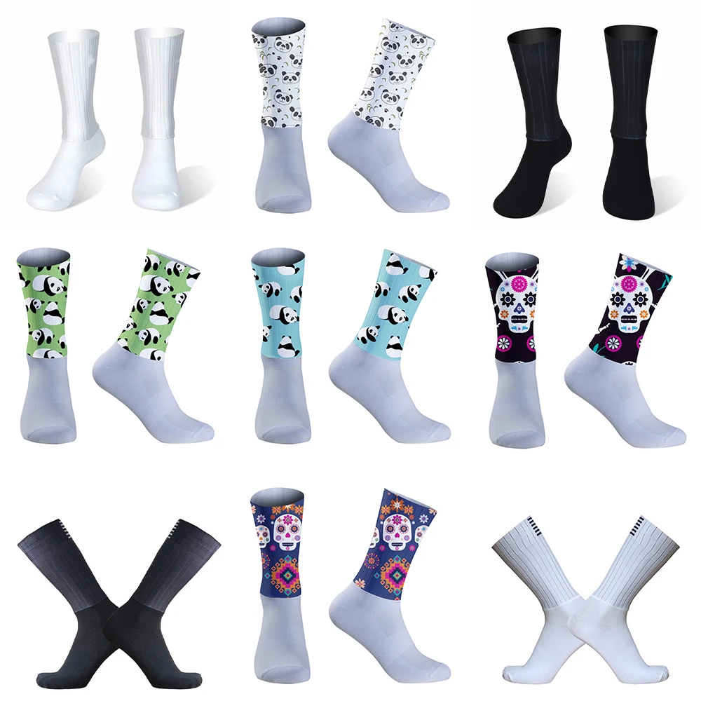 

2024 New Summer Cycling Socks Sports Cycling Socks Silicone Outdoor Bike Socks ﻿