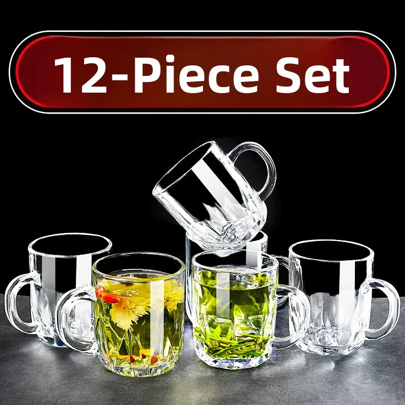 Eco-Friendly Heat Resistant Glass Cup Set