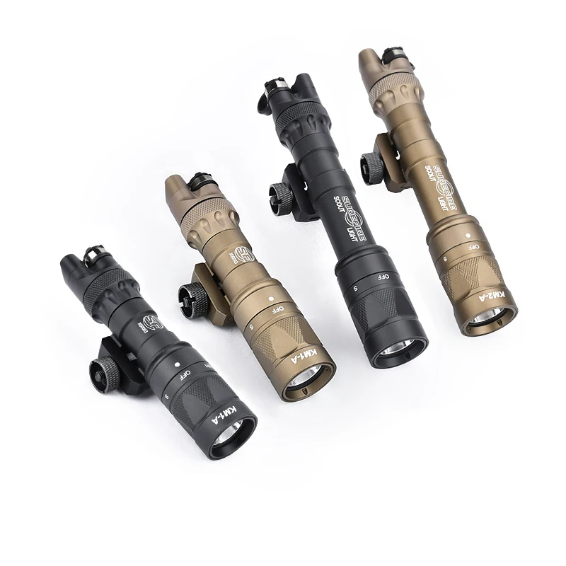 WADSN Strobe Flashlight Metal Tail Cap M300W M600W Scout Light Dual Function Switch Hunting Gear CS Spotlight SF Surefir Torch - view 2