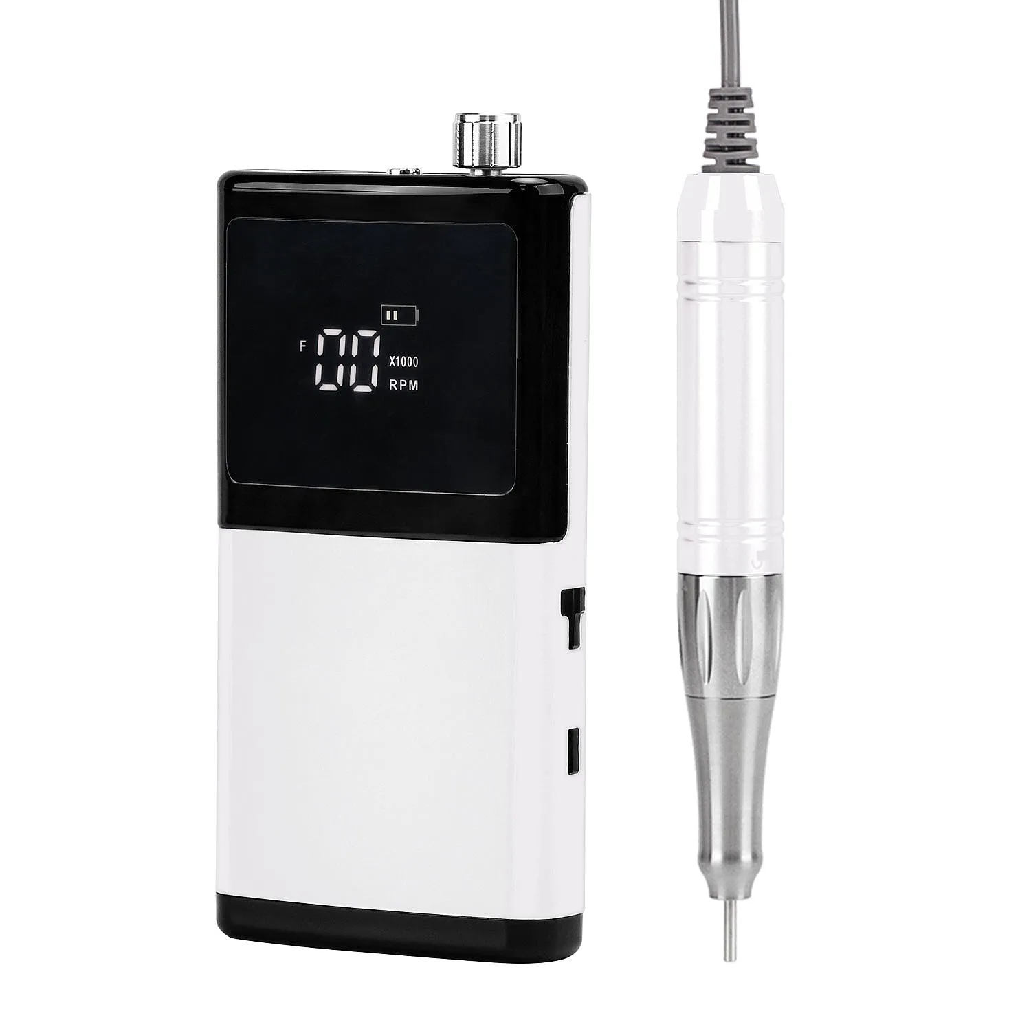 Best New Selling 35K Coreless Motor Portable Nail Drill Machine 65W High Power Efile with Quiet Handpiece