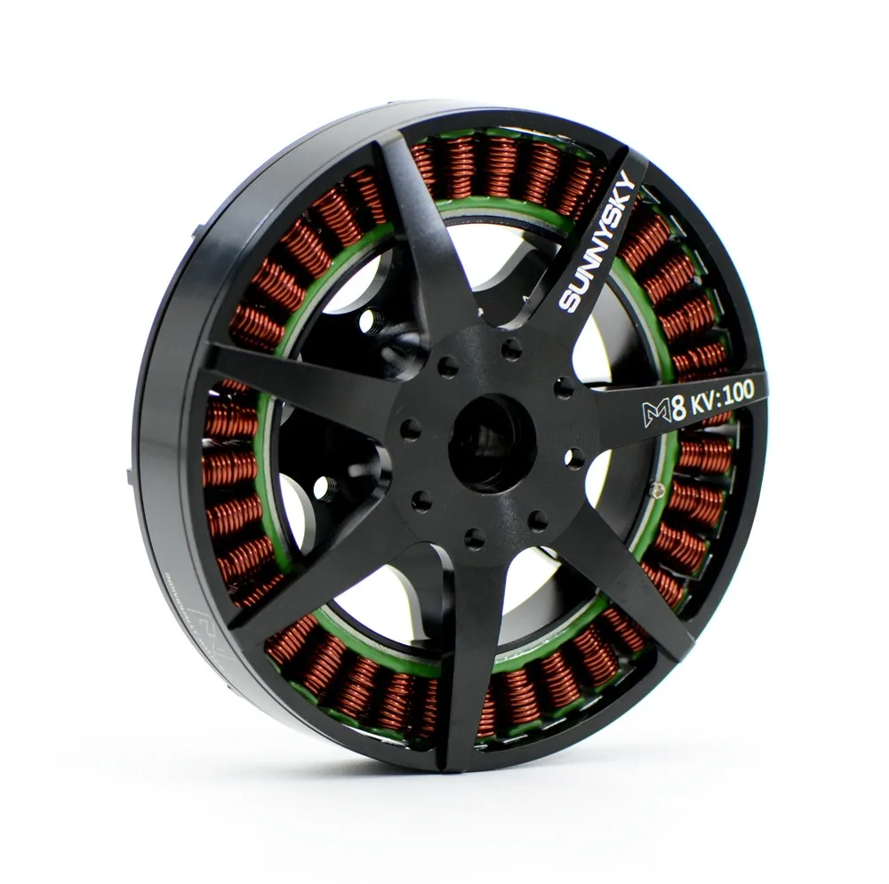 SUNNYSKY Motor M8 Plus 100KV 135KV 170KV 200KV Бесщеточный двигатель для сельскохозяйственных дронов