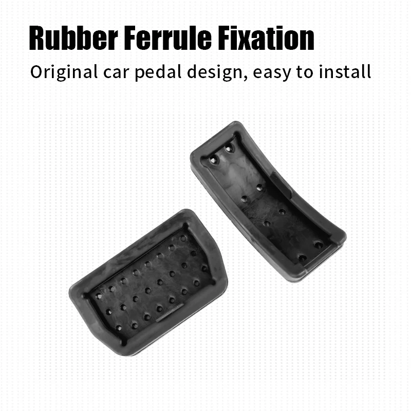 Car Gas Fuel Brake Pedal Accelerator Non-Drilling Cover Pad Case Rest Frame For Geely Manjaro Monjaro Xingyue L KX11 2022 2023