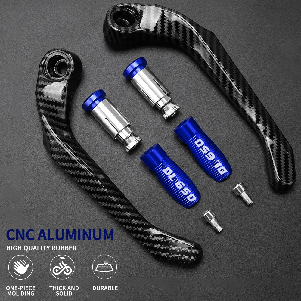 

Motorcycle Handlebar Grips Guards Brake Clutch Levers Handle Bar Protector Guard FOR SUZUKI DL250 DL650 V-STROM Accessories