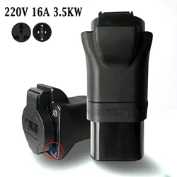 GB/T Male / Female to EU Schuko V2L Car Discharge EV Charging Cable Power Station Adapter For BYD Atto 3 (need car supports V2L)