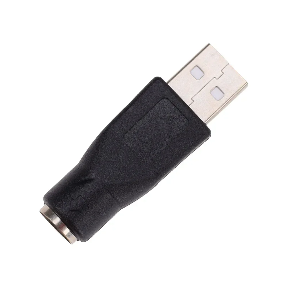 Black/Blue USB Male to for PS2 Female Cable Adapter Connector For Laptop Computers PC Notebooks Keyboard Mouse