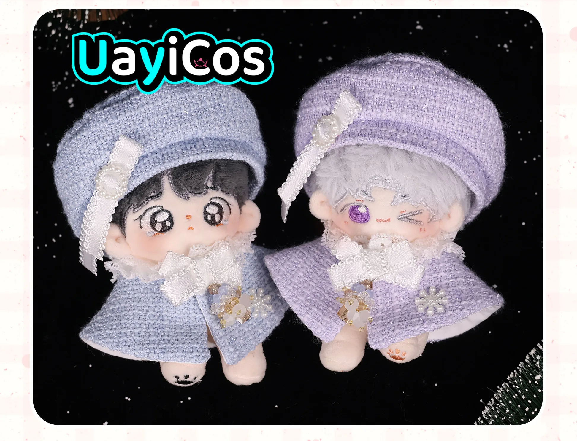 

10 см кукольная одежда, милый кружевной жемчуг, снег, милый костюм для девочек, костюм, мягкие плюшевые аксессуары для кукол, аниме-фигурка, игрушка Gif