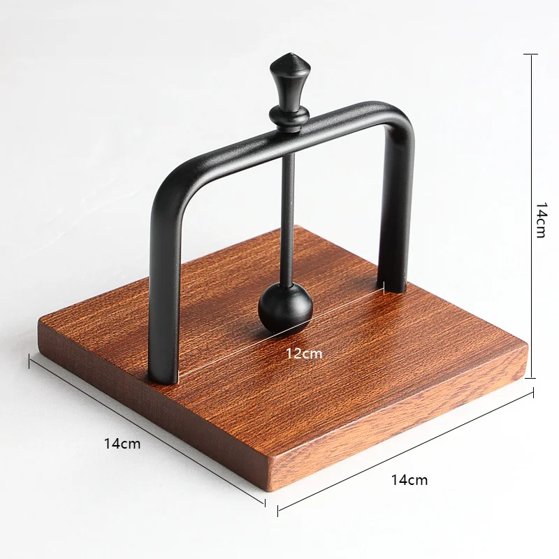 Sapele Cafe Napkin Holder Western Restaurant Paper Towel Holder Solid Wood Hotel Paper Towel Table Tabletop Paper Towel Holder