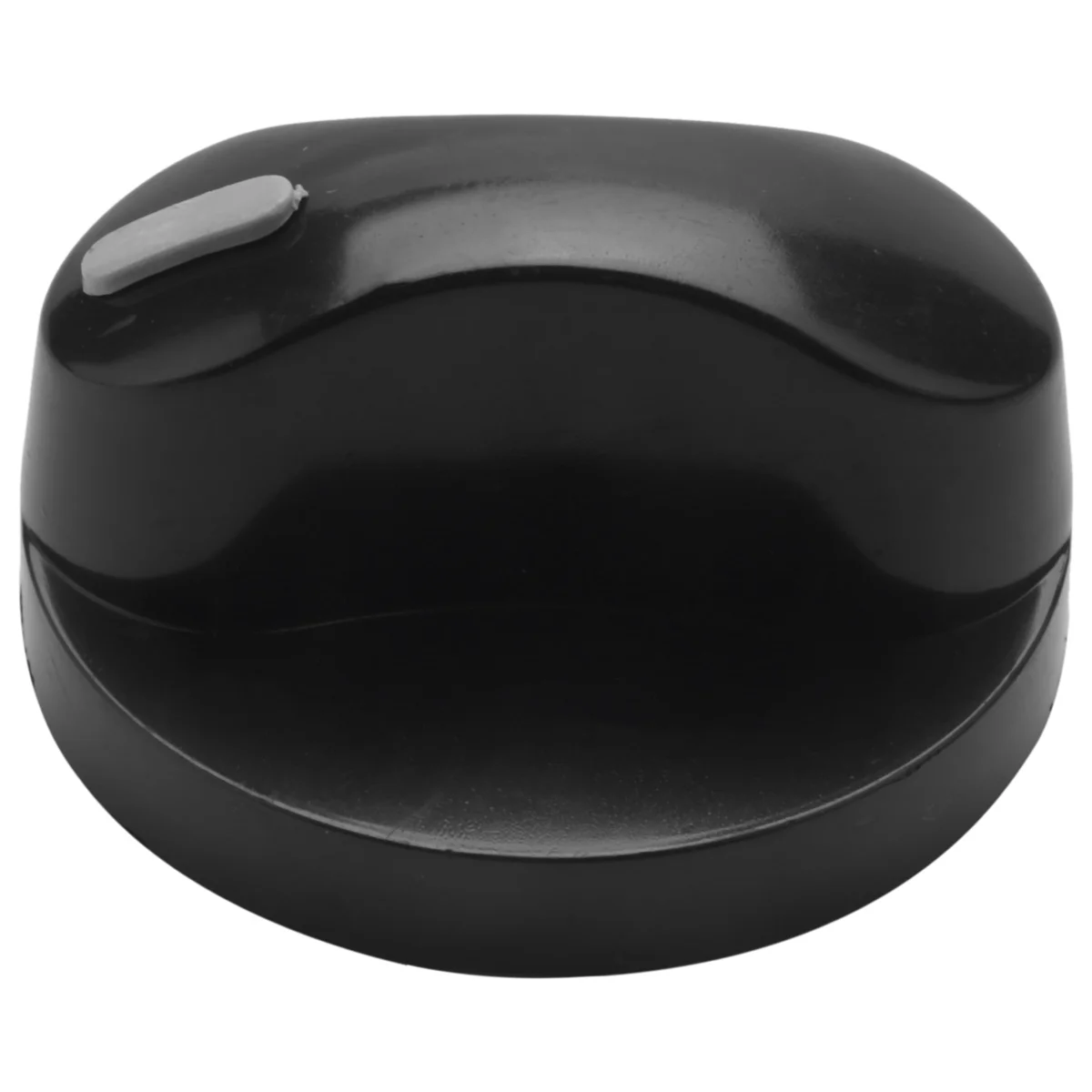 Пластиковая кухонная газовая плита с вращающейся ручкой управления для духовки, Черная