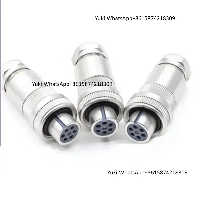 Custom Length Cable Manufacturers IP67 Proportional Solenoid Valve Plug with 4 Pin Copper Contacts 7-Pin Brake Connector