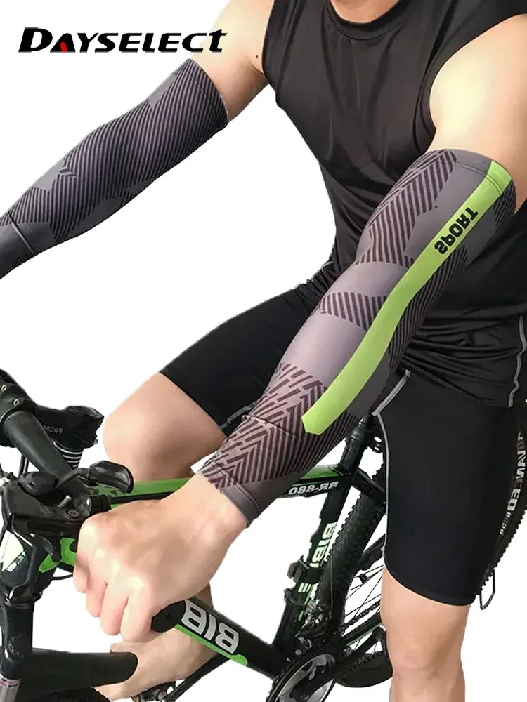 AliExpress 2pcs Sport Cycling Bicycle UV Sun Protection Cuff Cover Protective Arm Sleeve Bike Arm Warmers Sleeves
