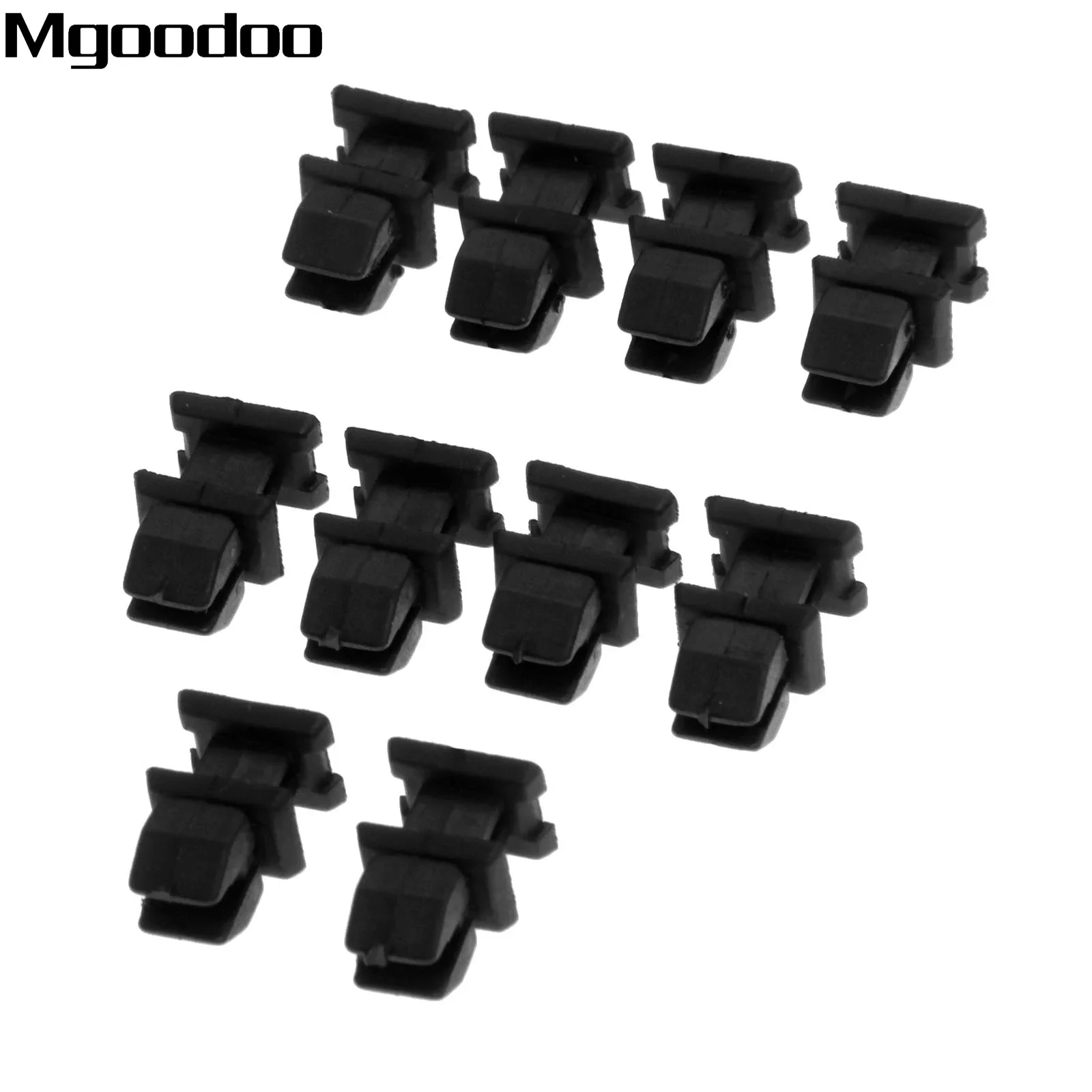 10Pcs Car Rivets Boot Trim Clips Strip Cover Plastic Auto Fastener For Mercedes Benz SLK CLK SL S W220 W140 CLS CLASS Automobile