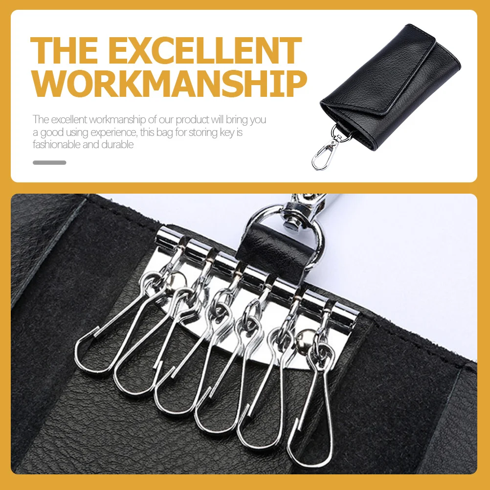 

Key Bag Premium Car Key Storage Organizer Compact Durable Protective Holder Portable Case for Men Women