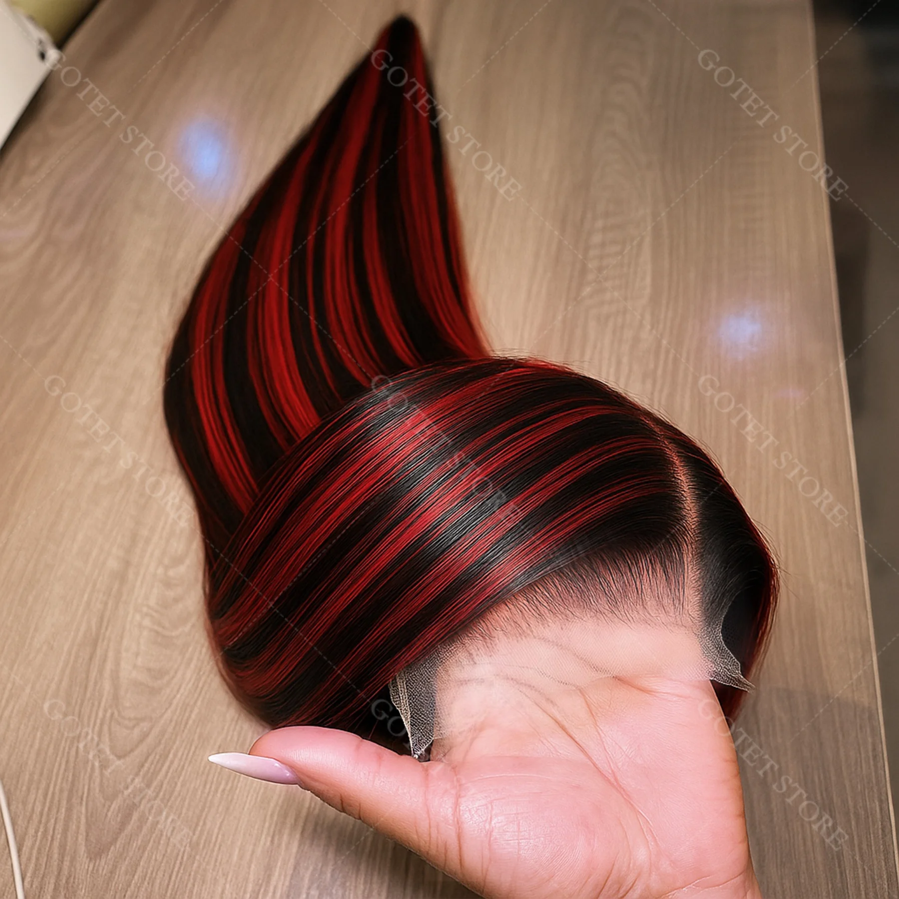 

Hd 5x5 Highlight Straight Lace Front Human Hair Wig Brown Blonde FB/99J Colored Wigs PrePlucked Brazilian For Women