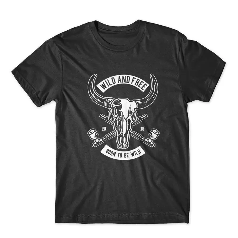 

Wild And Free T Shirt 100 Cotton Premium New