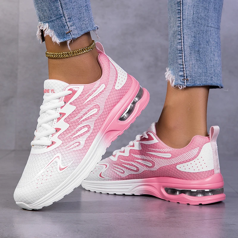 Women's Sports Shoes Fashion Shock Absorption Breathable Lightweight Running Shoes Non-slip And Comfortable Women's WalkingShoes