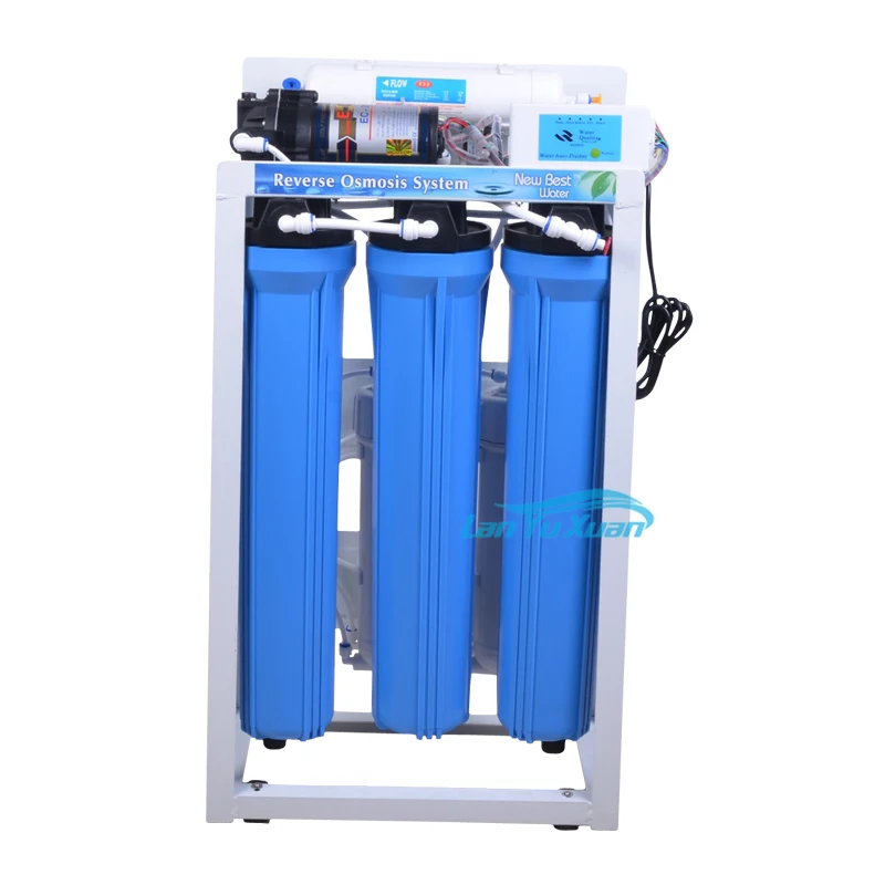 [NW-ROF4-400] 400GPD Capacity Auto Flush Commercial Reverse Osmosis System