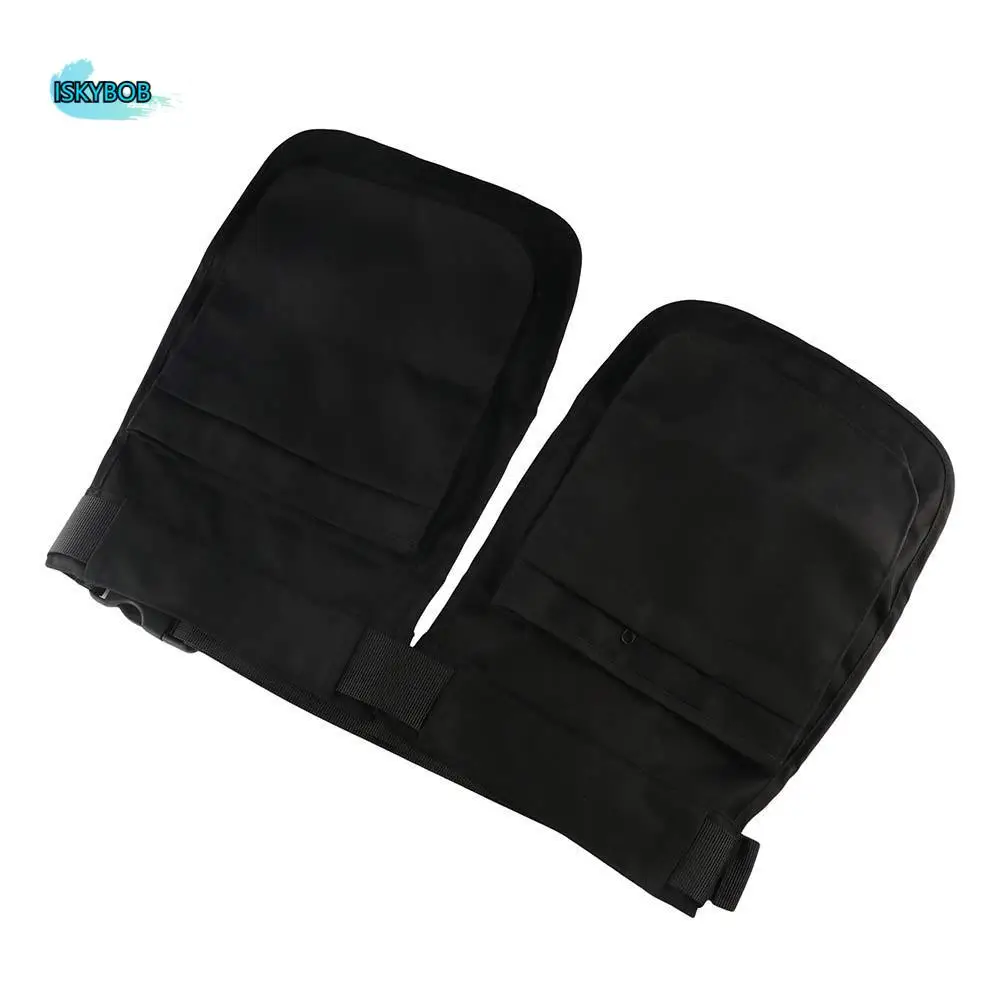 

Wear Resistant Multi-functional Waist Pack Black Adjustable Apron Belt Bag Multi-pocket Portable Tool Pouch Outdoor Sports