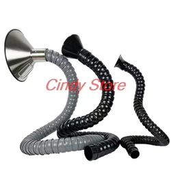 Flexible Smoke Exhaust Ventilator Pipe Positioning Bamboo Tube Suction Air Collector Hood Industrial Smoke Extraction System
