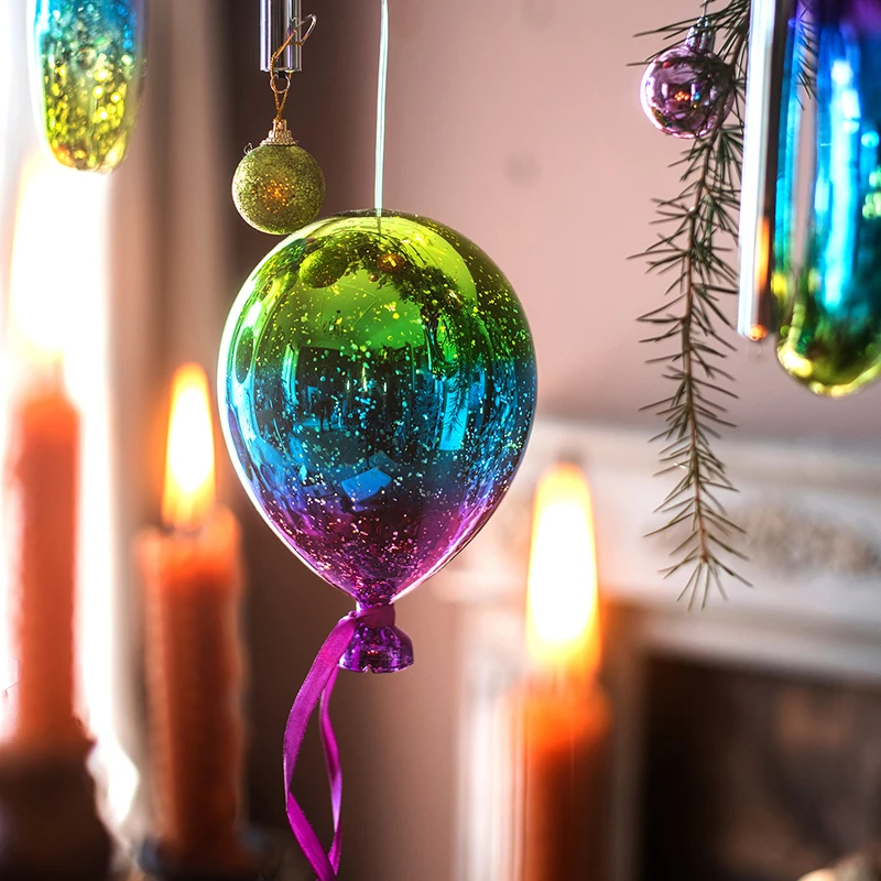 Christmas Decorations Luminescent Ball of Light Balloons Pendant Ball Ceiling Decoration Spot Ornaments Festive Decorations